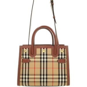 Burberry TITLE Check Handbag